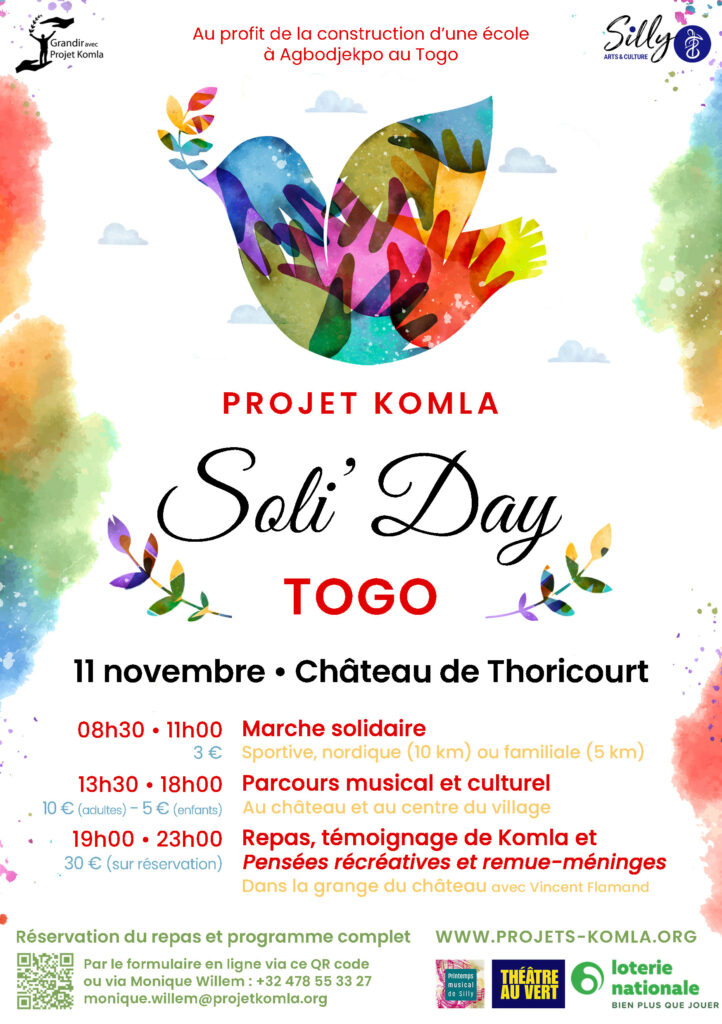 Journée Soli’Day Togo 11 novembre Renseignements